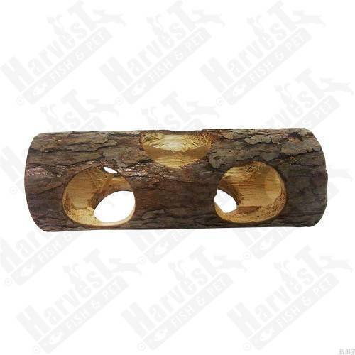 Pet Link Wooden Log with Holes (AM091)