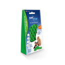 Pet+Me Soft Silicone Green Brush