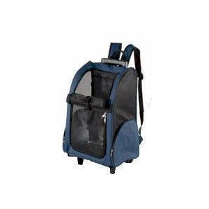Petcomer Pet Traveler Luggage Bag Blue 36x30x49/99cm