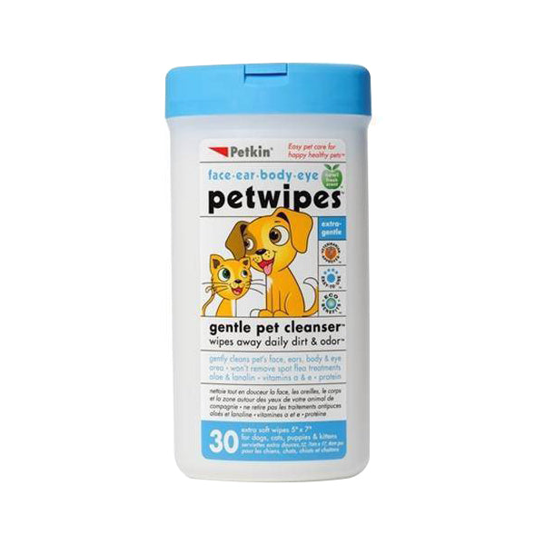 Petkin Pet Wipes 30pcs