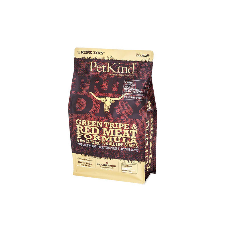 Petkind Dog Green Tripe & Red Meat All Life Stages 6lb