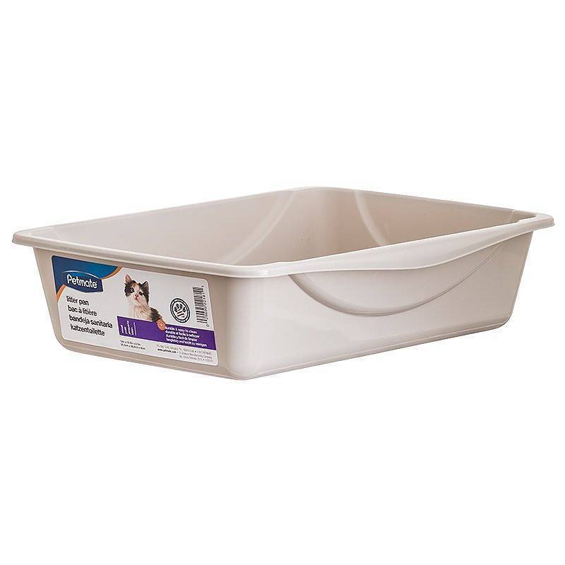 Petmate Litter Pan Large 18.5"L x 15.3"W x 5"H