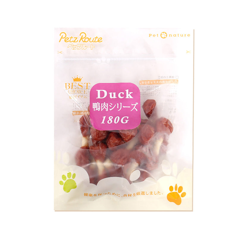 Petz Route Dog Treats Duck Dumbell 180g