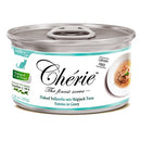 Cherie Cat Grain-Free Flaked Yellowfin Mix Skipjack Tuna Entrees in Gravy 80g