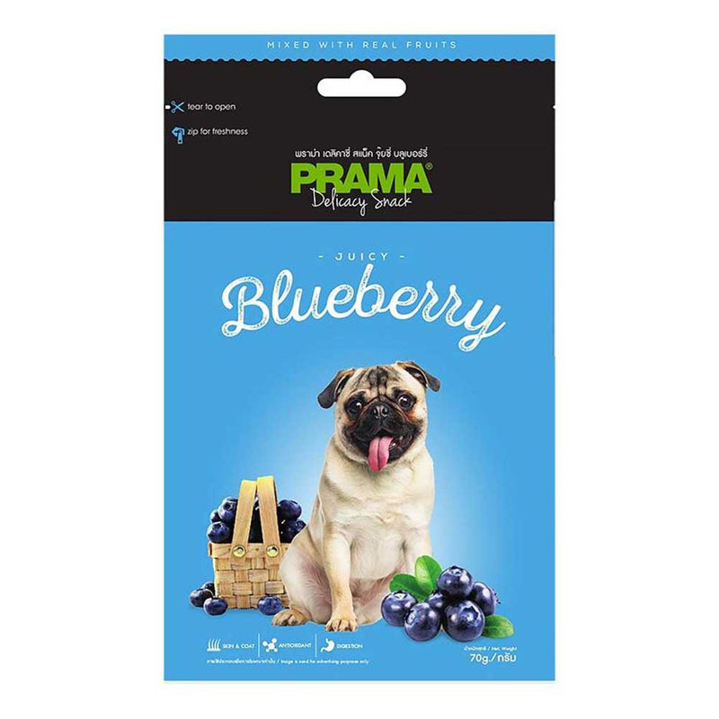 Prama Delicacy Snack Juicy Blueberry 70g