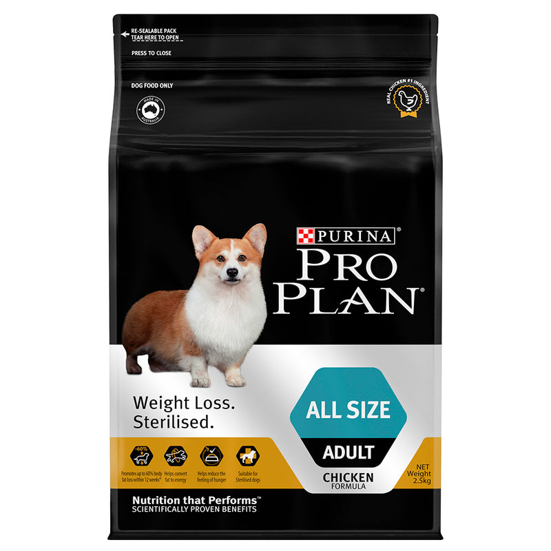 Pro Plan Canine - Adult Sterilised Weight Loss 2.5kg