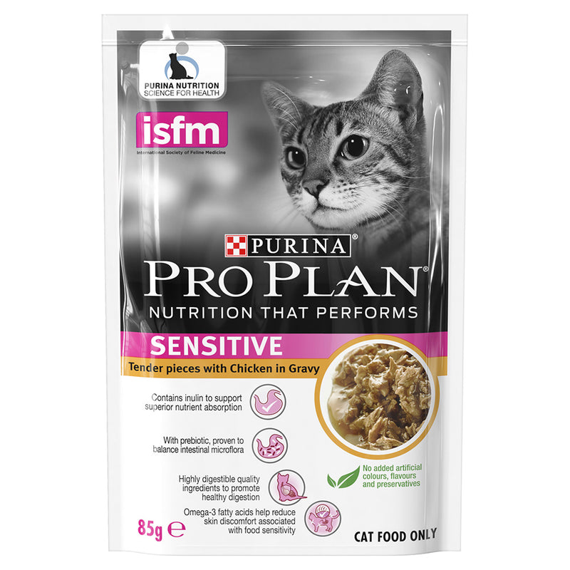 Purina Pro Plan Feline - Adult Sensitive Pouch 85g