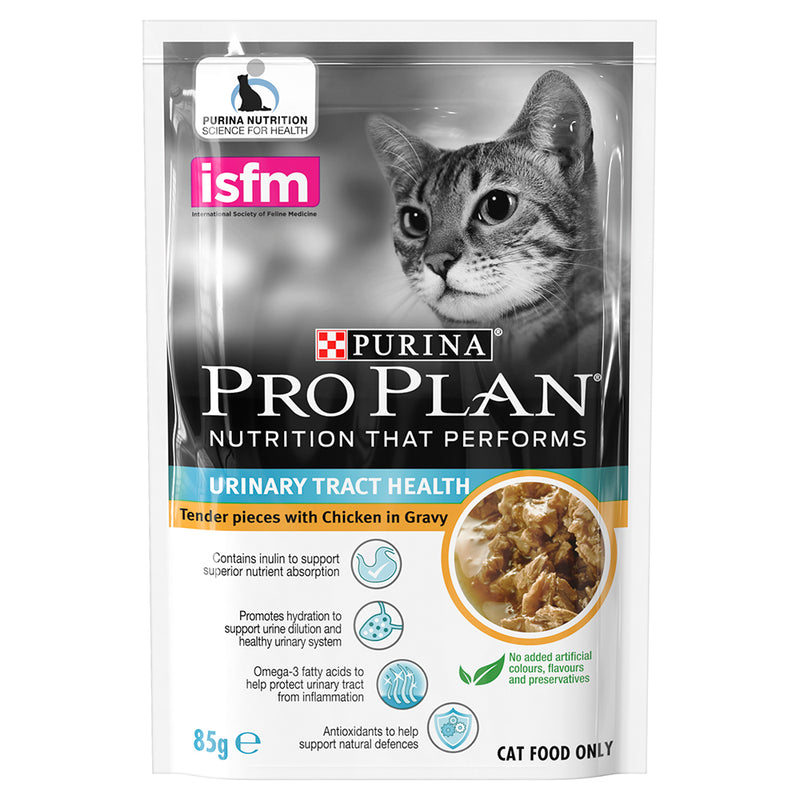 Purina Pro Plan Feline - Urinary Tract Health Chicken in Gravy Wet Pouch 85g