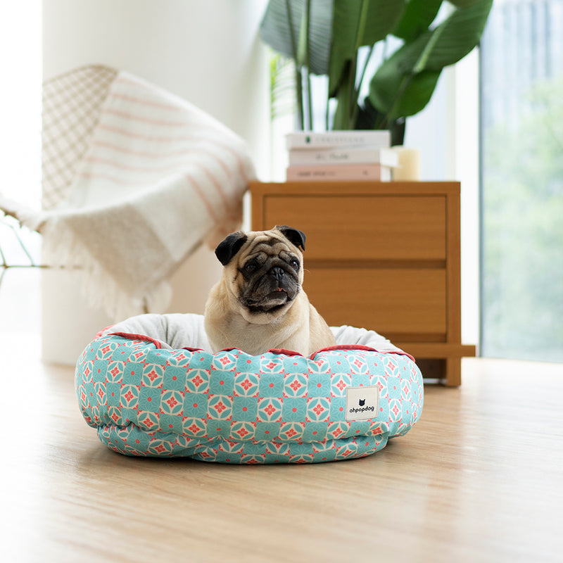 Ohpopdog Reversible Bed Straits Mint 17 L