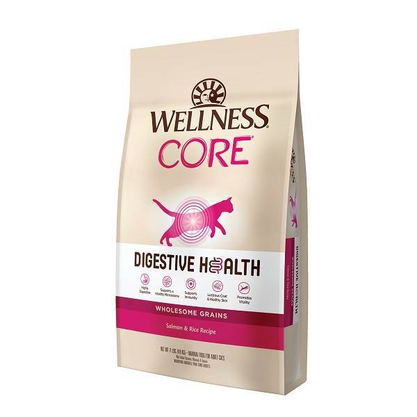 Wellness Cat Core Digestive Health Salmon & Rice Recipe 11lb