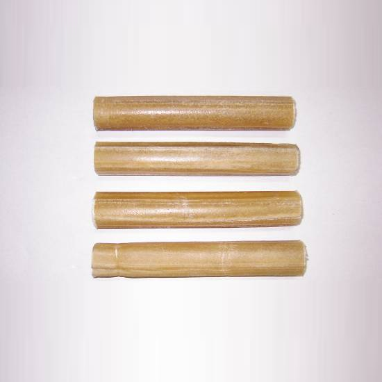 Rawhide Pressed Stick Natural 5" x 20mm 20pcs