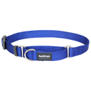 Red Dingo Dog Martingale Collar Dark Blue (25mm x 41-63cm)