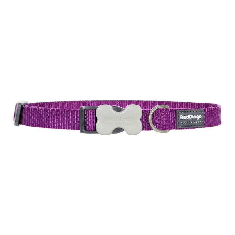 Red Dingo Dog Collar Purple L (41-63cm)