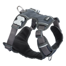 Red Dingo Padded Harness Grey L