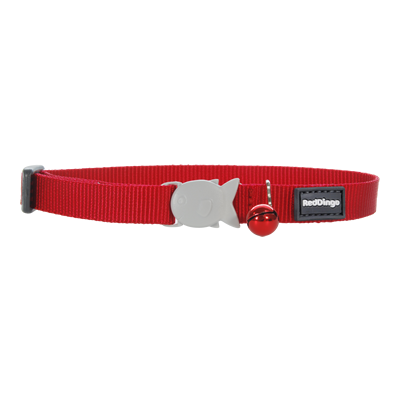 Red Dingo Cat Collar Classic Red