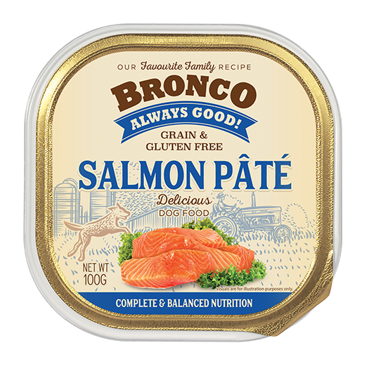 Bronco Dog Salmon Pate 100g