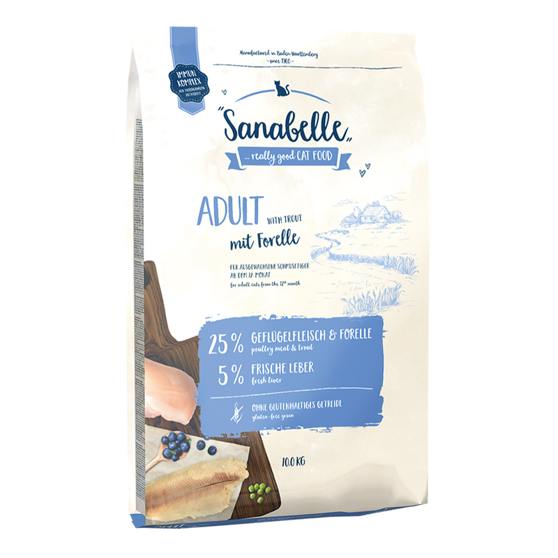 Sanabelle Cat Adult Trout 10kg