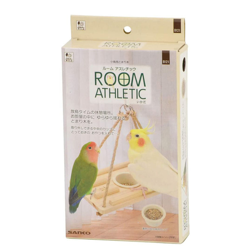 Sanko Wild Room Athletic Raft with Cup for Birds