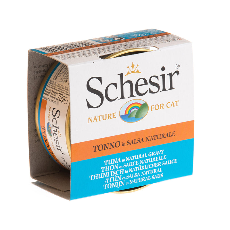 Schesir Nature Grain-Free Tuna in Natural Gravy For Cat 70g