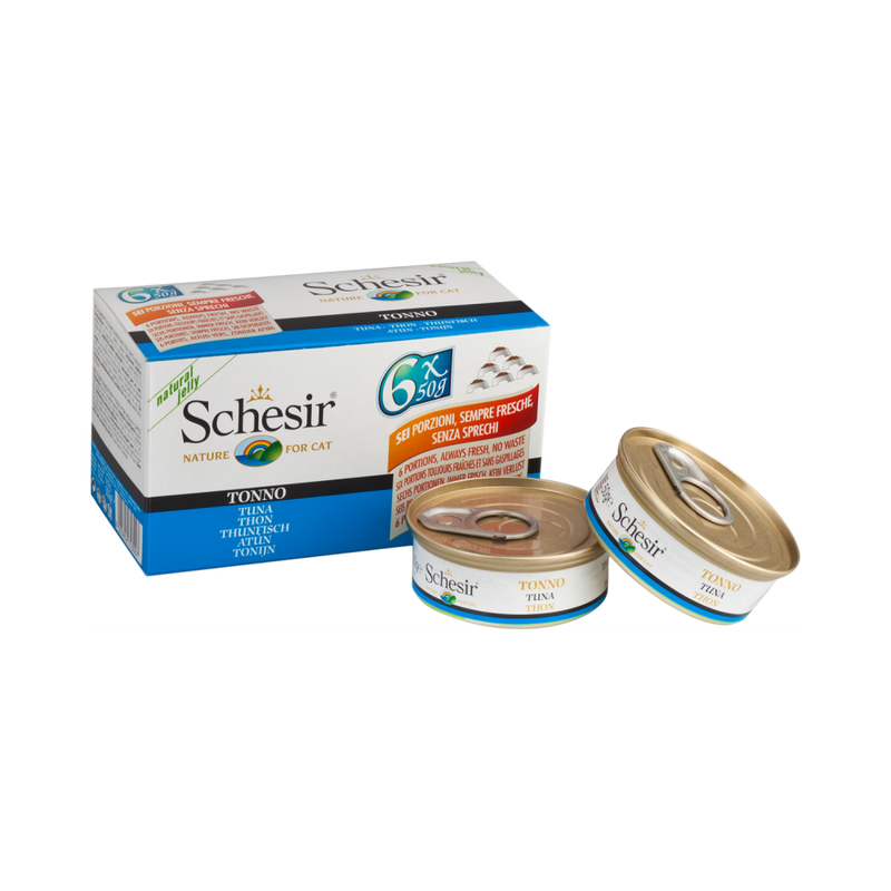 Schesir Nature Tuna for Cats 6x50g