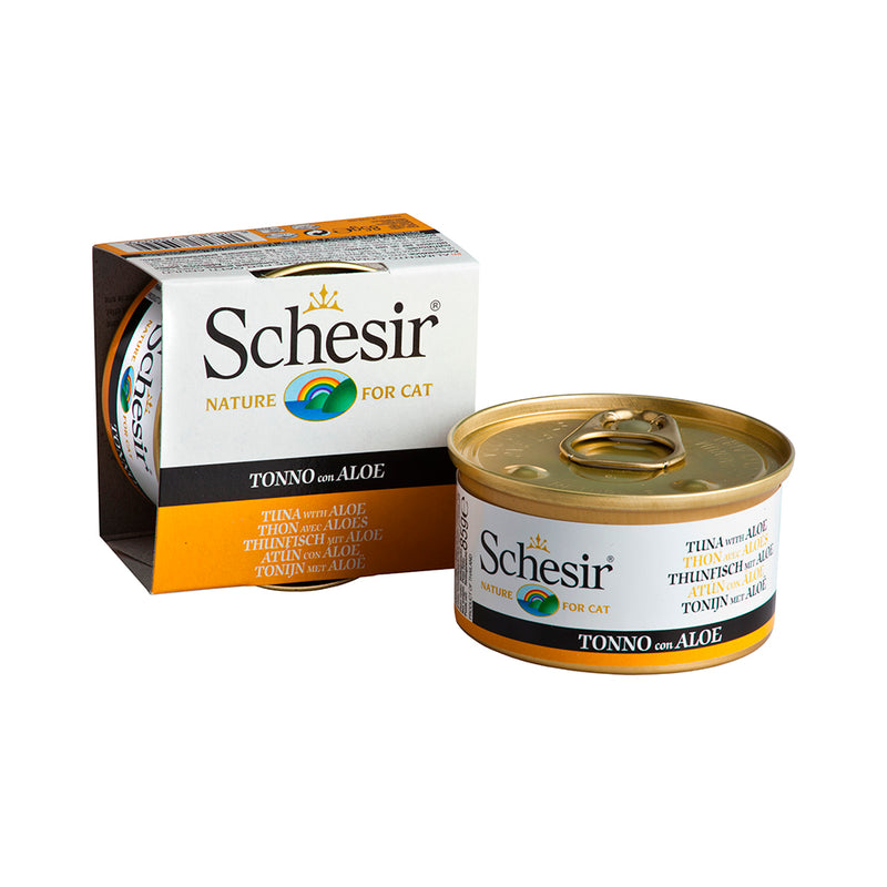 Schesir Nature Tuna with Aloe in Jelly For Cat 85g