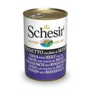 Schesir Nature Tuna with Beef Fillets in Jelly for Cats 140g