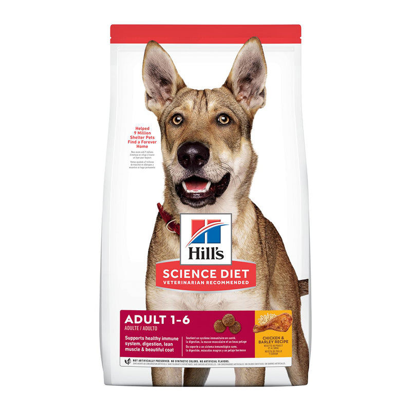 Hill's Science Diet Canine Adult - Chicken & Barley 15kg