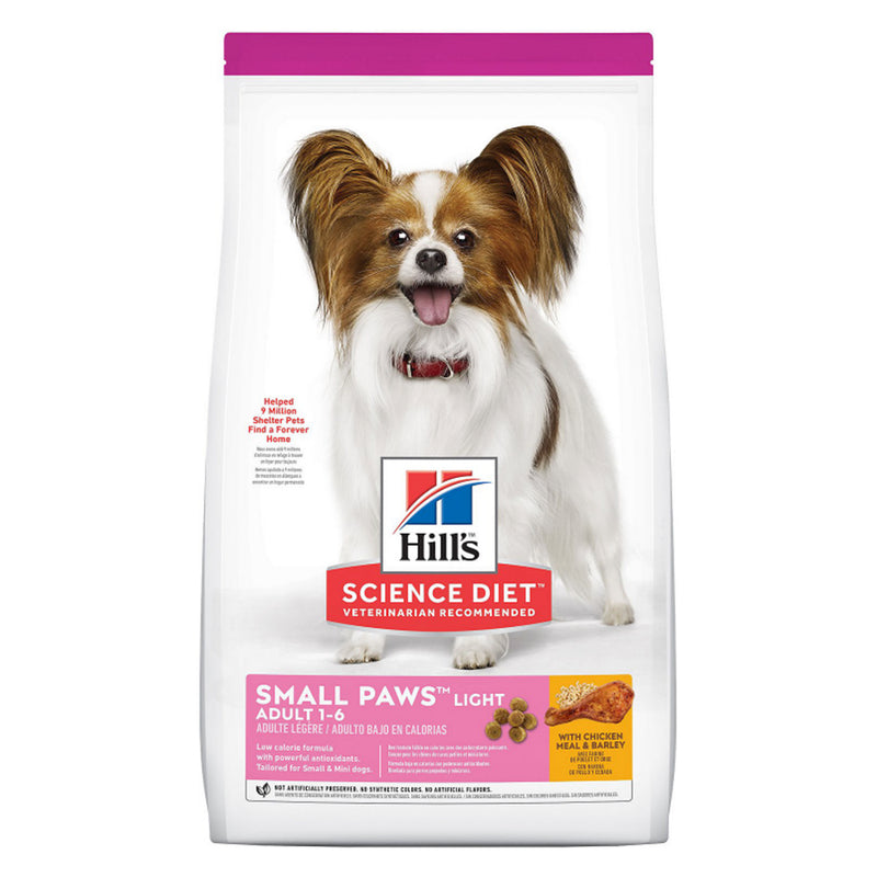 Hill's Science Diet Canine Adult Small & Toy Breed Light (Small Paws) 3.3lb