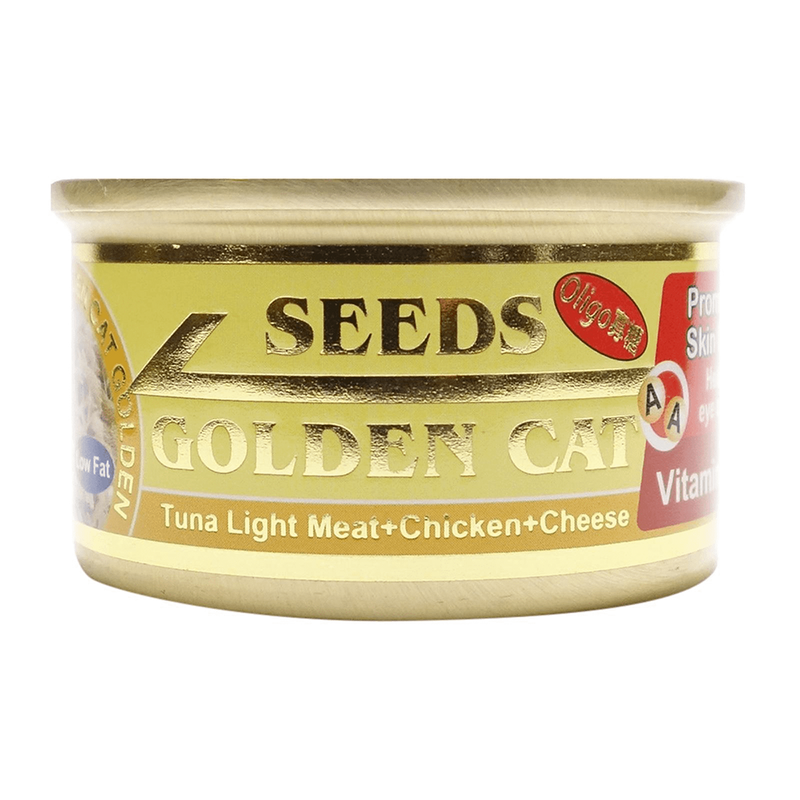 Seeds Golden Cat Tuna + Chicken + Cheese 80g