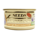 Seeds Golden Cat Tuna + Chicken + Crab 80g