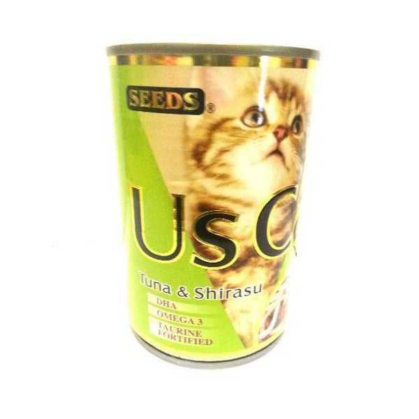 Seeds Us Cat Tuna & Shirasu 400g