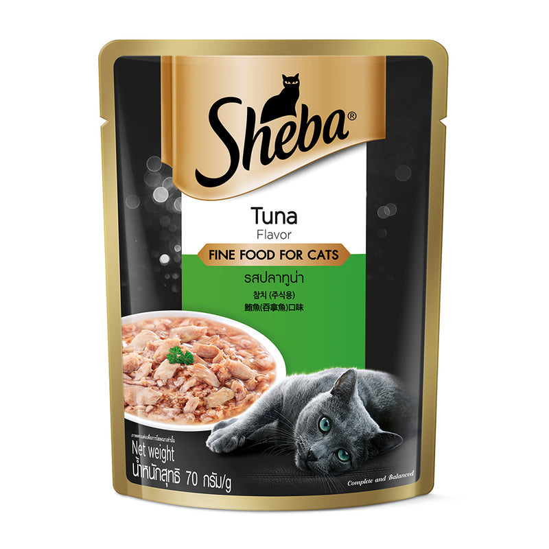 Sheba Pouch Cat Tuna 70g