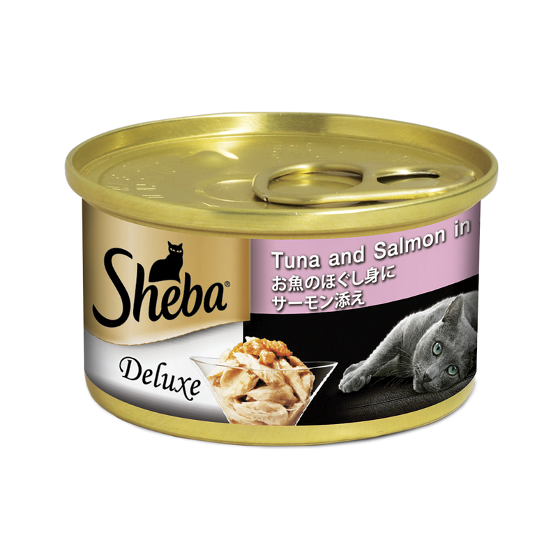 Sheba Tuna and Salmon in Gravy 85g