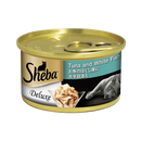 Sheba Tuna and White Fish in Gravy 85g