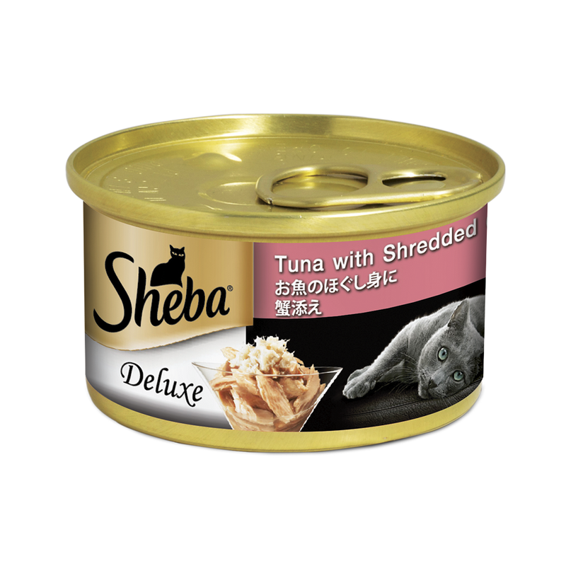 Sheba Tuna with Shredded Crab 85g