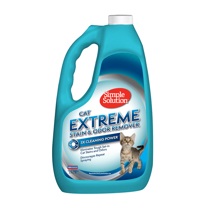 Simple Solution Cat Extreme Stain & Odor Remover 1 Gallon