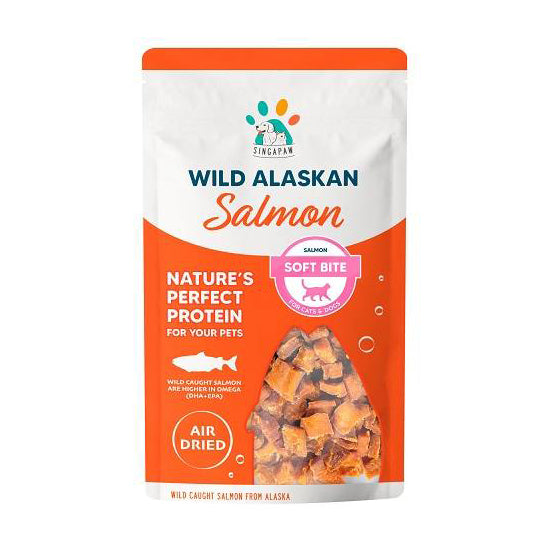 Singapaw Dog Wild Alaskan Salmon Soft Bite 70g