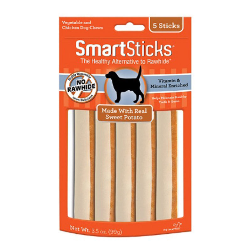 SmartBones Smartsticks Sweet Potatoes 5pcs