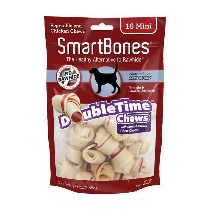 SmartBones DoubleTime Chicken Mini 16pc