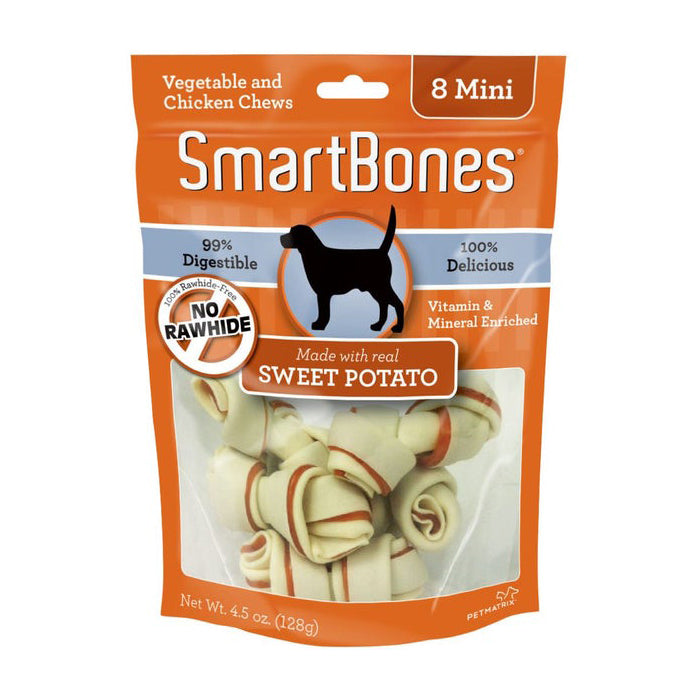 SmartBones Sweet Potato Mini 8pcs