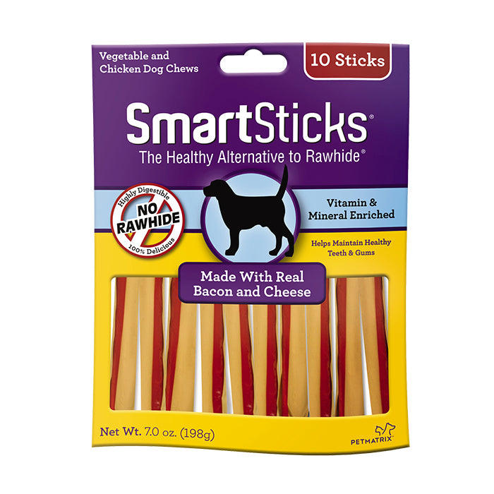 SmartBones SmartSticks Bacon & Cheese 10pcs