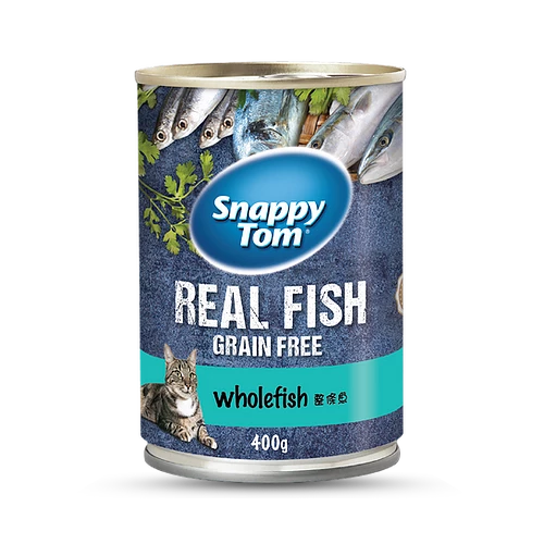 Snappy Tom Cat Whole Fish 400g