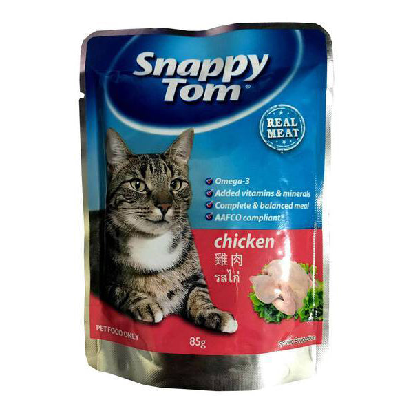 Snappy Tom Cat Real Meat Chicken 85g