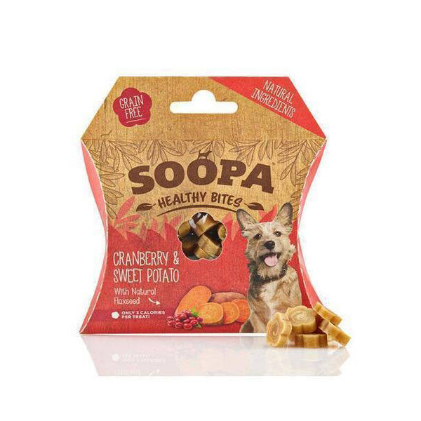 Soopa Dog Healthy Bites Cranberry & Sweet Potato 50g