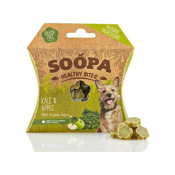 Soopa Dog Healthy Bites Kale & Apple 50g