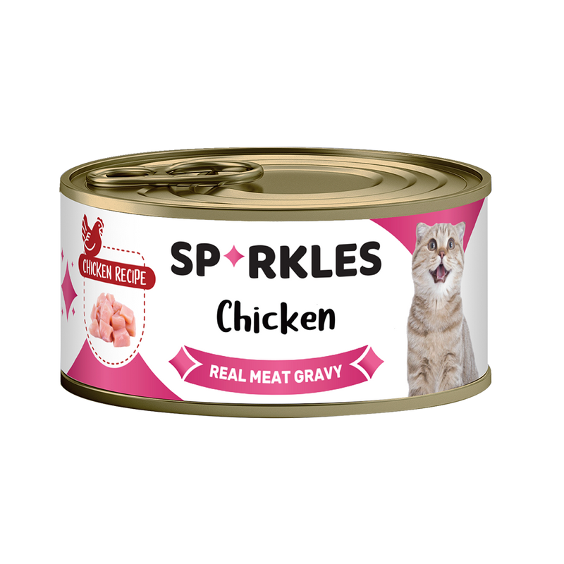Sparkles Cat Colours Chicken 70g