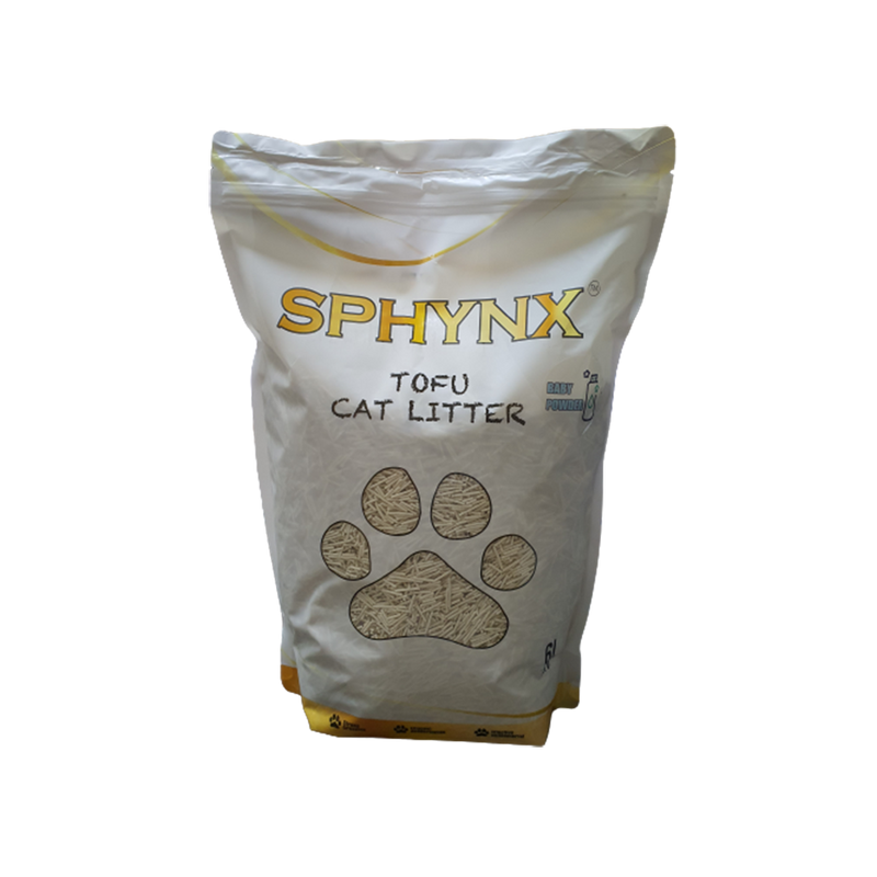 Sphynx Tofu Cat Litter Baby Powder 6L