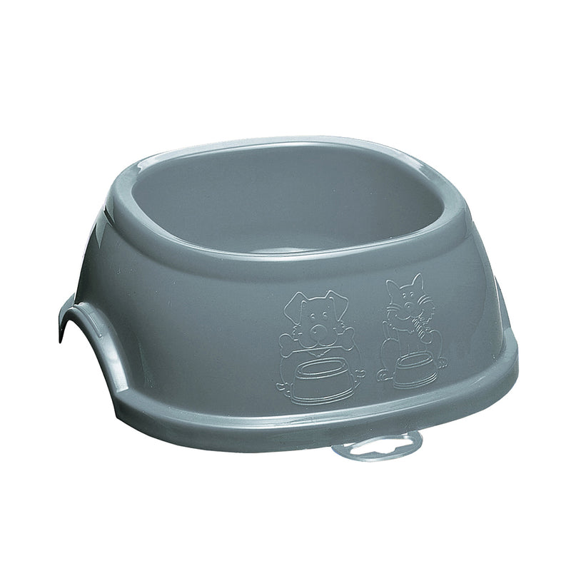 Stefanplast Break 1 Square Bowl Steel Blue 17cm x 17cm x H6cm