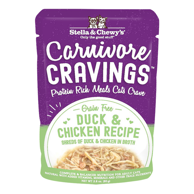 Stella & Chewy's Cat Wet Food Carnivore Cravings Duck & Chicken 2.8oz