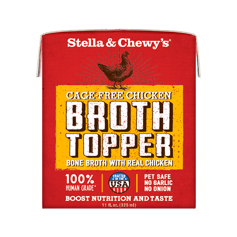 Stella & Chewy's Dog Broth Topper Cage-Free Chicken 11oz